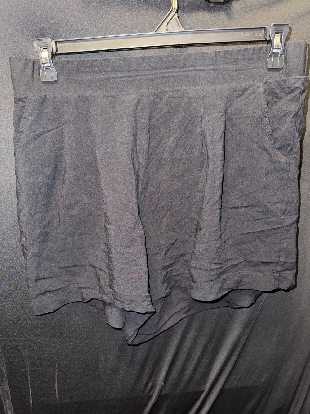 3.5 Inch Challis Short Black